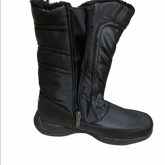 Black Sporto Dana Waterproof Boots, size 9M, NWT - Picture 7 of 8